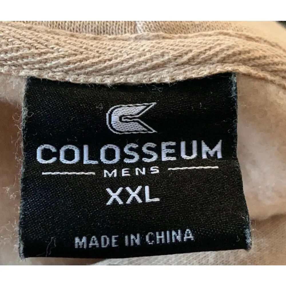 🎉HOST PICK🎉  WVU Great Outdoors NEW Mens Hoodie Sweatshirt XXL Tan Sequoia Color - Picture 2 of 13